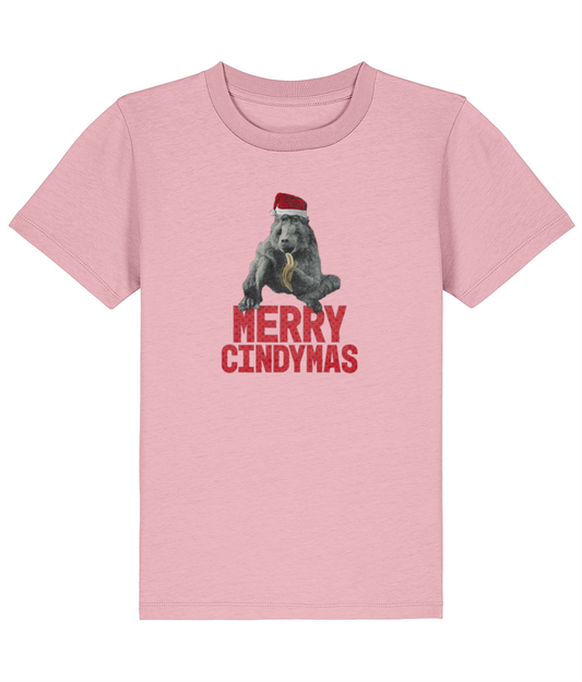 Merry Cindymas Santa Hat T-Shirt For Kids