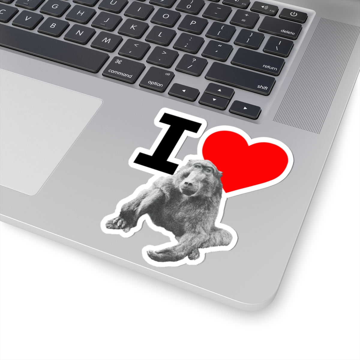 I Love Cindy Vinyl Sticker - Black I
