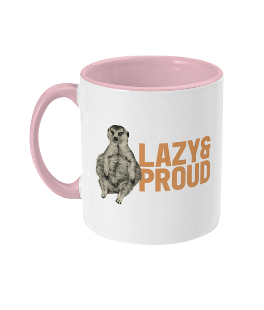 Minki Lazy & Proud Mug