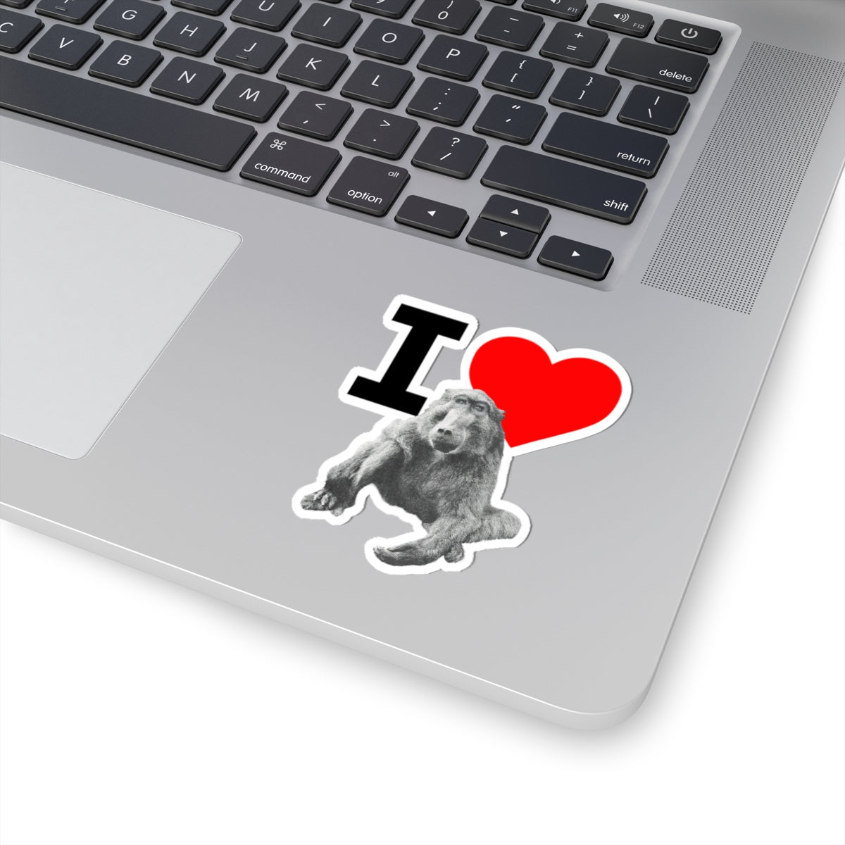 I Love Cindy Vinyl Sticker - Black I