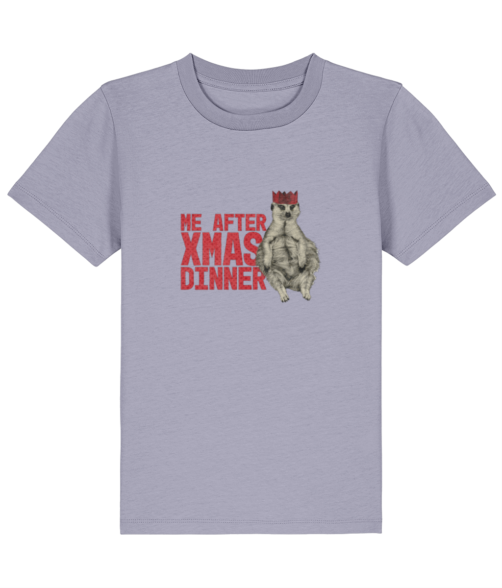 Minki Me After Xmas Dinner T-Shirt For Kids