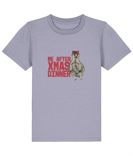 Minki Me After Xmas Dinner T-Shirt For Kids